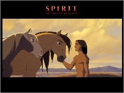 chłopak, Spirit Stallion of the Cimarron, Mustang z Dzikiej Doliny, Film animowany, konie