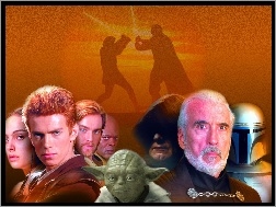 Yoda, Natalie Portman, Samuel L. Jackson, Star Wars, Hayden Christensen