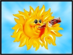 Coca-Cola, Słońce