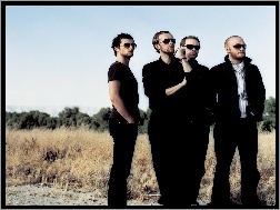 zespół, Coldplay, faceci