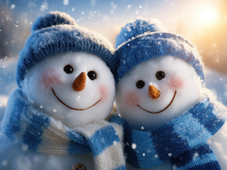 Czapki, Bałwany, Szaliki