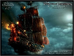 Czarnobrodego, Piraci z Karaibów, Statek