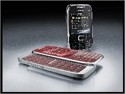 Czarny, Nokia E75, Wiśniowy