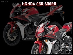 Czerwona, Motocykl, Honda CBR 1000 RR