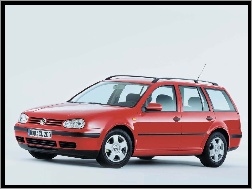 Czerwone, Volkswagen Golf 4, Kombi