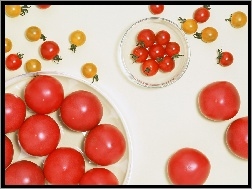 Pomidorki, Czerwone, Żółte