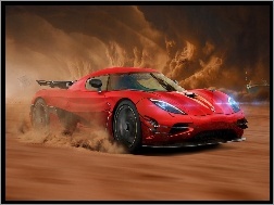 Koenigsegg, Czerwony, Samochód