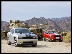 Czołg, Dodge Challenger, Mustang