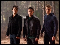 Stefan, Damon, Tyler