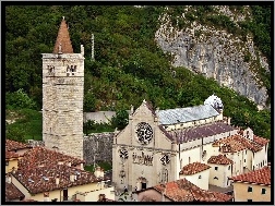 Las, del Friuli, Skały, Katedra, Domy, Gemona, Dzwonnica