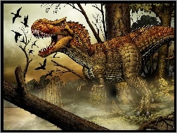 Dinozaur, Drzewa