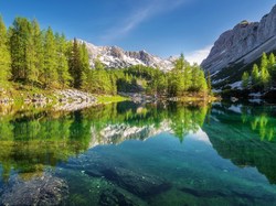 Słowenia, Dolina Triglavskich Jezior, Góry Alpy Julijskie