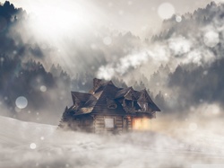 Dom, Śnieg