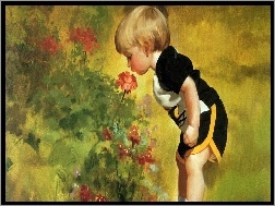 Donald Zolan, Chłopiec, Kwiatki