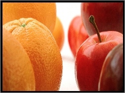 Jabłka, Dorodne, Pomarańcze