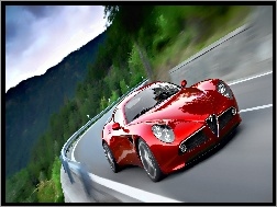 Droga, Alfa Romeo 8C