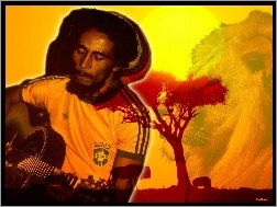 Drzewo, Bob Marley, Gitara