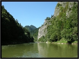 Drzewa, Dunajec, Góry