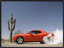 Dymu, Kaktus, Dodge Challenger, Kłęby
