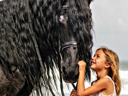 Koń, Dziewczynka, Kary