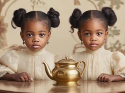 Dziewczynki, Dzieci, Bliźniaczki