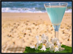 Plaża, Egzotyczny, Drink