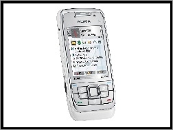 Ekran, Srebrny, Nokia E66, 3.5G