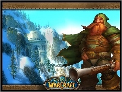 fantasy, mężczyzna, World Of Warcraft, krasnolud