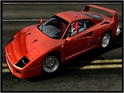 Ferrari F 40, Wizualizacja