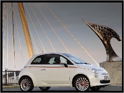 Biały, Fiat 500