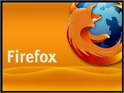 Tło, Firefox, Pomarańczowe