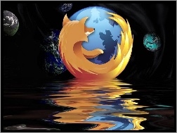 Wody, Firefox, Tafla