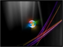 flaga, microsoft, Windows Vista, grafika