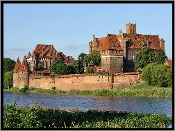 Fosa, Krzyżacki, Zamek, Malbork