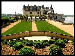 Francja, Zamek, Ogród, Amboise