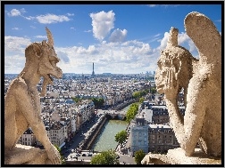 Posągi, Francja, Paryż