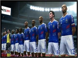 Francji, Pro Evolution Soccer 2011, Reprezentacja