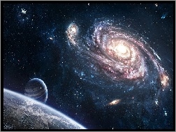 Planeta, Galaktyka, Kosmos