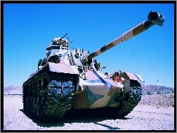 Gąsienice, Czołg, M48 Patton, Lufa