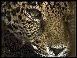 Gepard, Mozaika