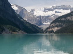 Kanada, Góry, Louise Lake, Jezioro, Park Narodowy Banff