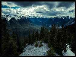Góry, Park, Banff, Narodowy