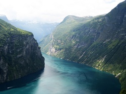 Góry, Norwegia, Fiord Geirangerfjorden
