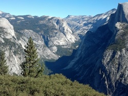 Góry, Park Narodowy Yosemite, Stan Kalifornia, Stany Zjednoczone, Kalifornia