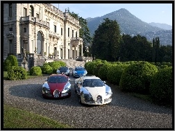 Góry, Pałac, Bugatti Veyron, Zieleń