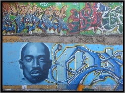 Graffiti, 2 Pac, Ścina