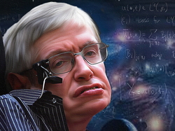 Grafika, Mężczyźni, Stephen Hawking