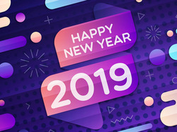 Happy New Year, Nowy Rok, 2019