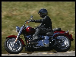 Testowa, Harley-Davidson Softail Fat Boy, Jazda
