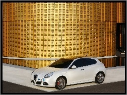 Hatchback, Biała, Alfa Romeo Giulietta